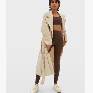 Everlane Perform ankle length leggings in Brown